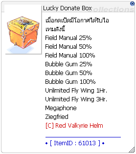 Lucky Box Items
